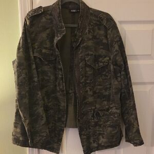 a.n.a Women's Camouflage Utility Jacket
